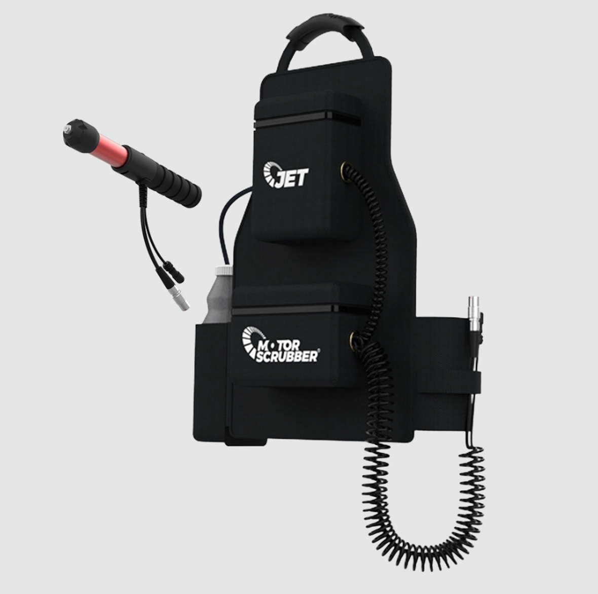 MotorScrubber Storm, Power Disinfectant Sprayer, Battery Backpack, Totally Portable