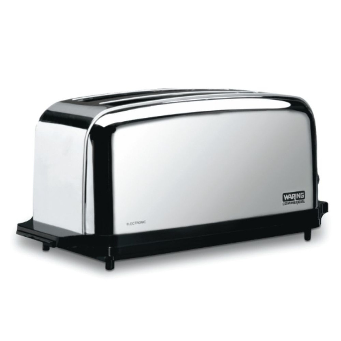 Waring Toaster WCT704 Light Duty Chrome Plated Steel 4-Slice Toaster with 2 Slots