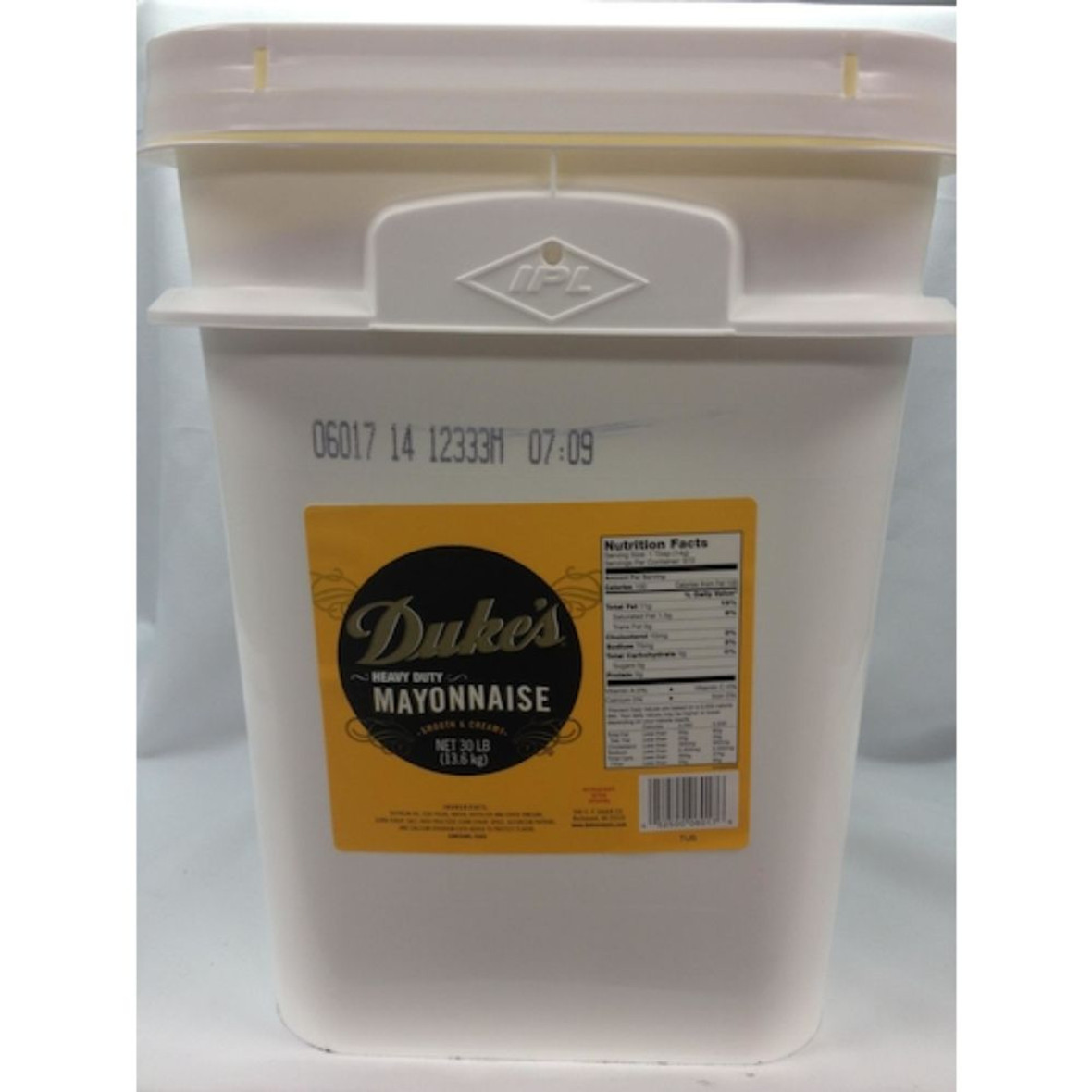 Duke's Heavy Duty Mayonnaise, 30 Pounds