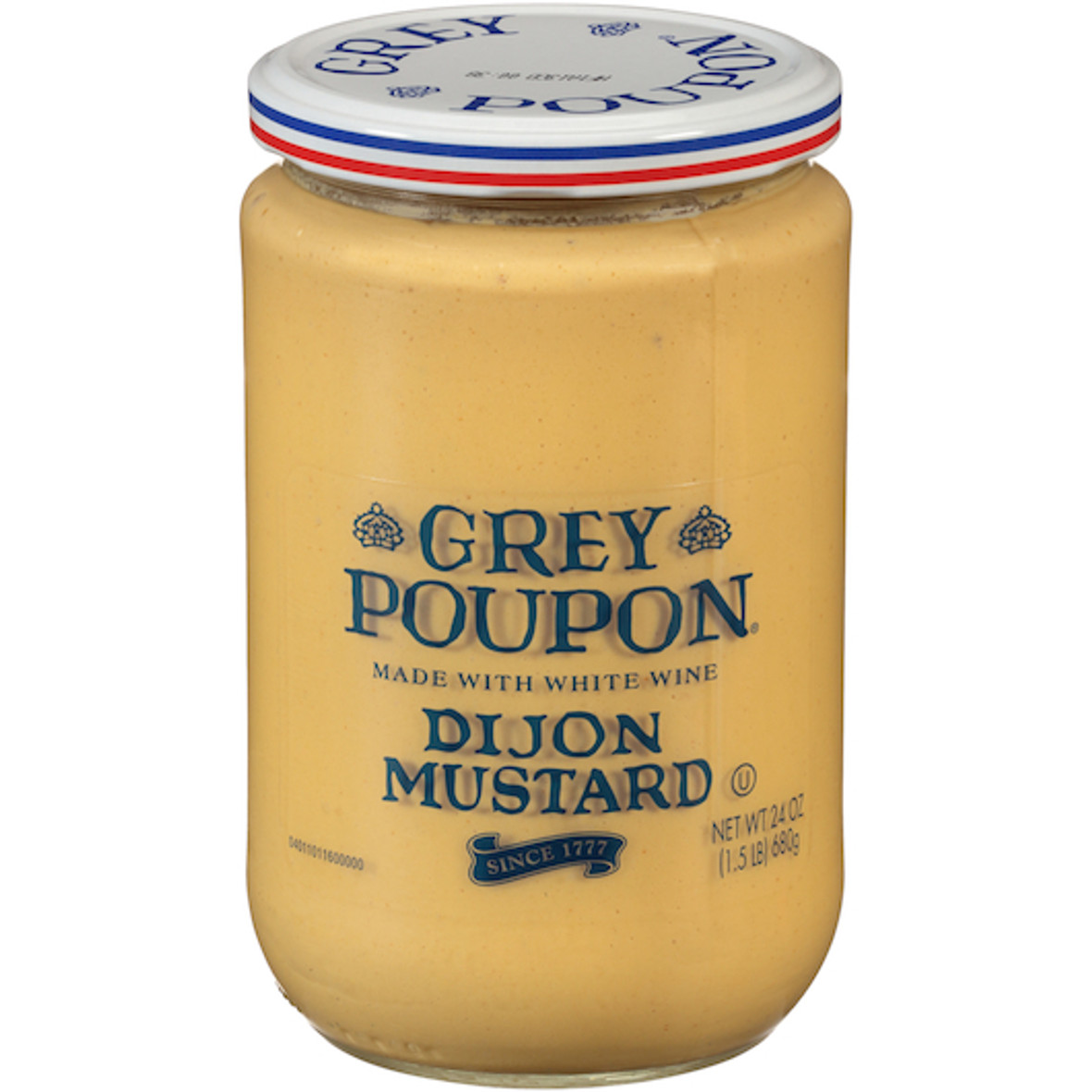 Grey Poupon Dijon Mustard, 24 Ounce, 6 Per Case