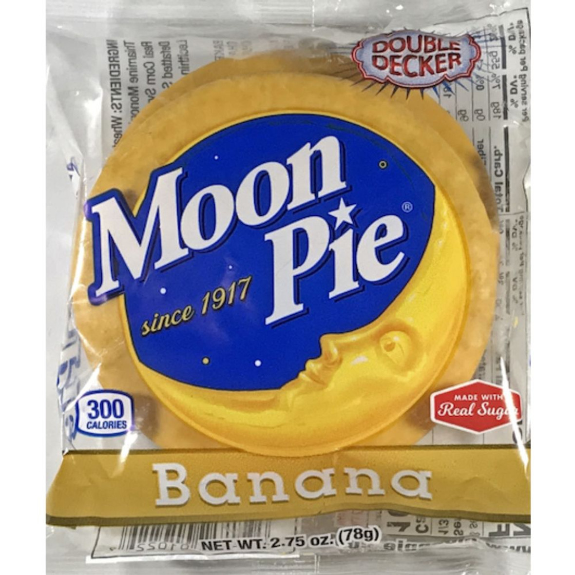 Moonpie Banana Double Decker Marshmallow Sandwich