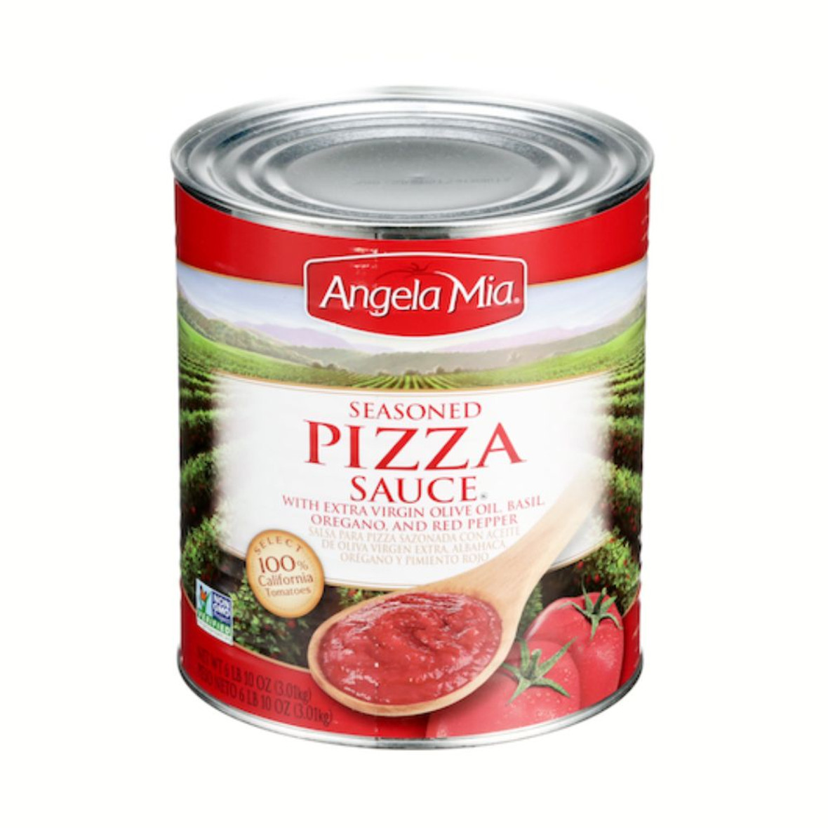 Angela Mia Fully Prepared Seasoned Pizza Sauce