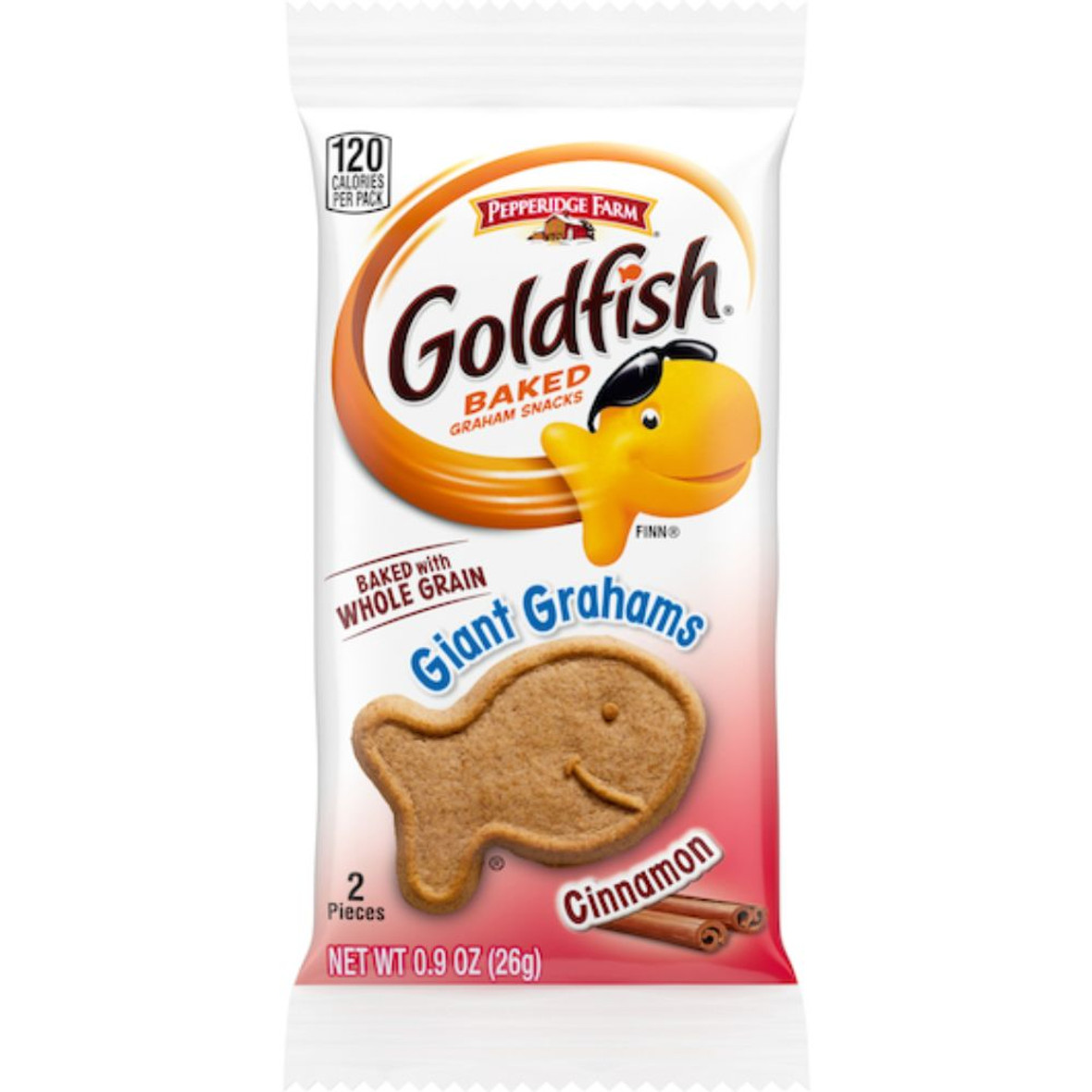 Pepperidge Farms Goldfish Cinnamon Whole Grain Giant Grahams