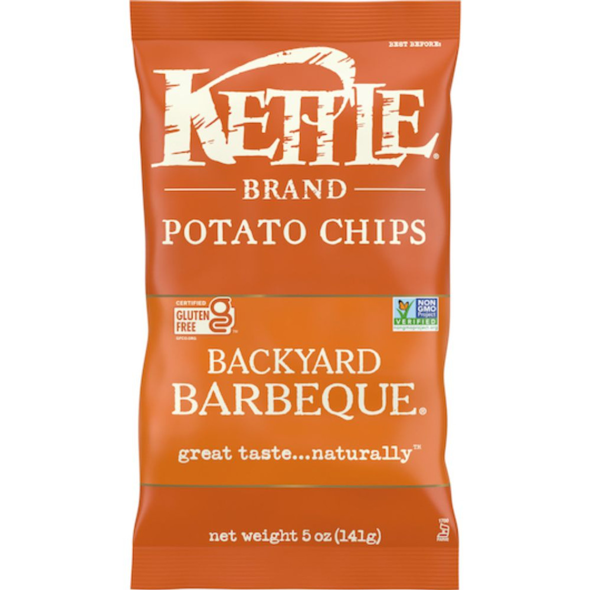 Kettle Foods Potato Chip Backyard BBQ, 5 Ounces