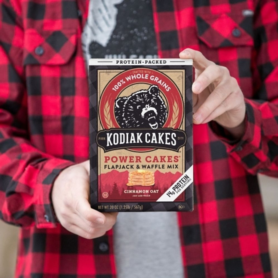 Kodiak Cakes Cinnamon Oat Flapjack Power Cakes