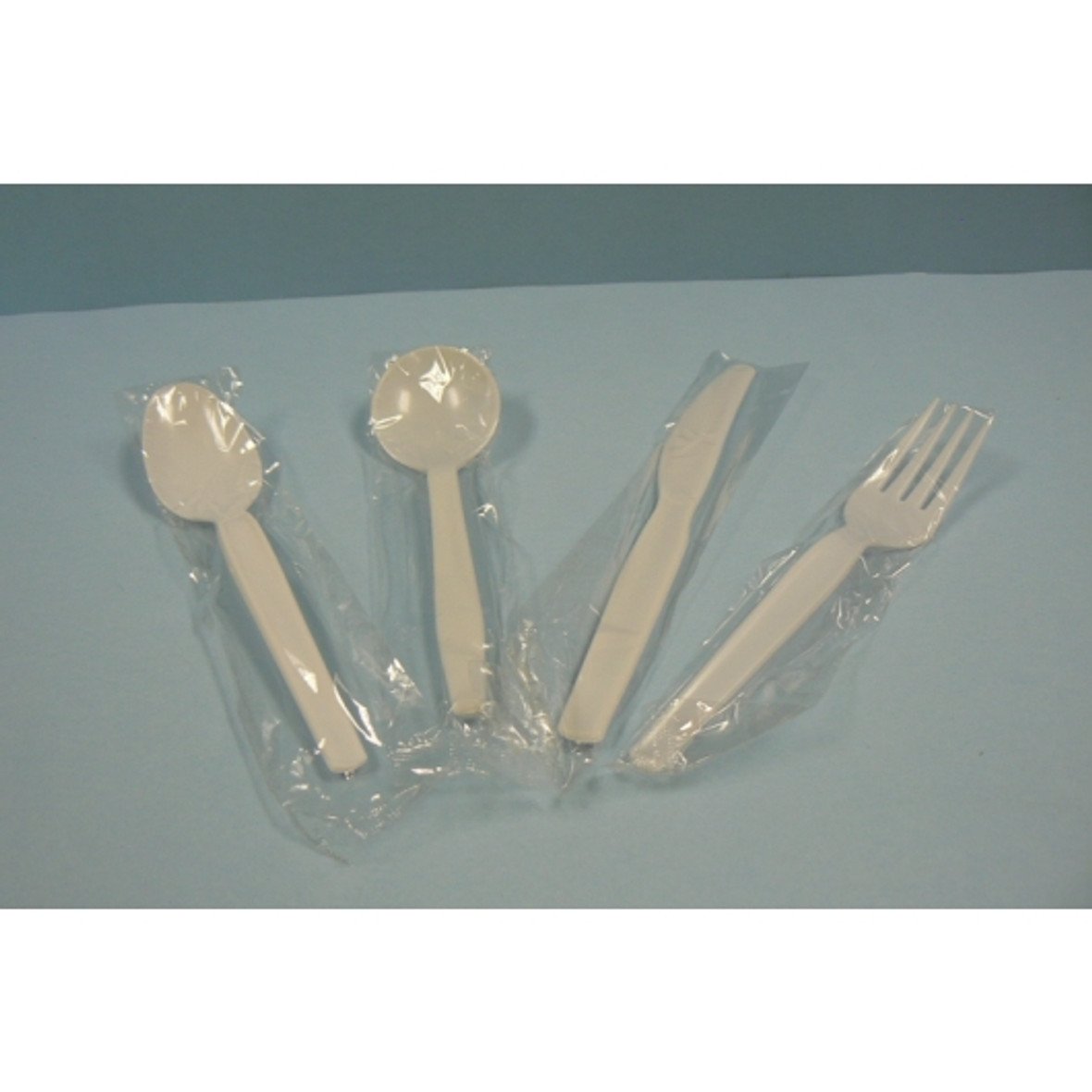 disposable spoon, fork, knife