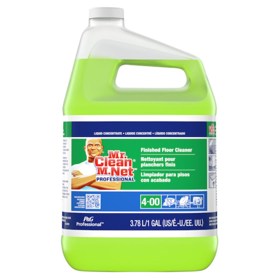 Mr. Clean Professional Finished Floor Cleaner Concentrate Closed Loop, 1 Gallon