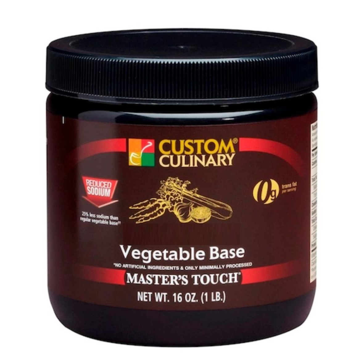 Masters Touch All Natural Gluten Free Reduced Sodium No Msg Added Vegan Vegetable Base