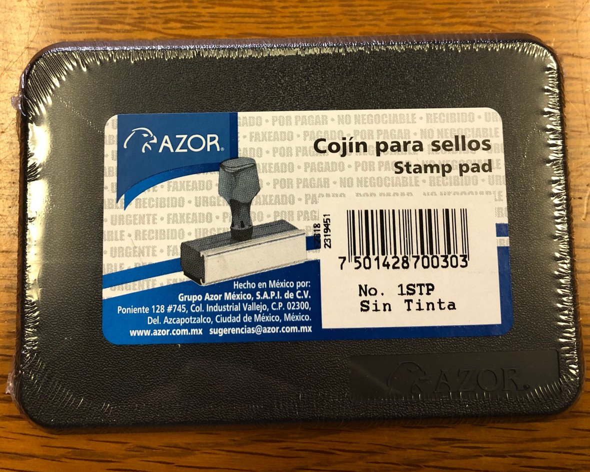 Cojin para sellos stamp pad