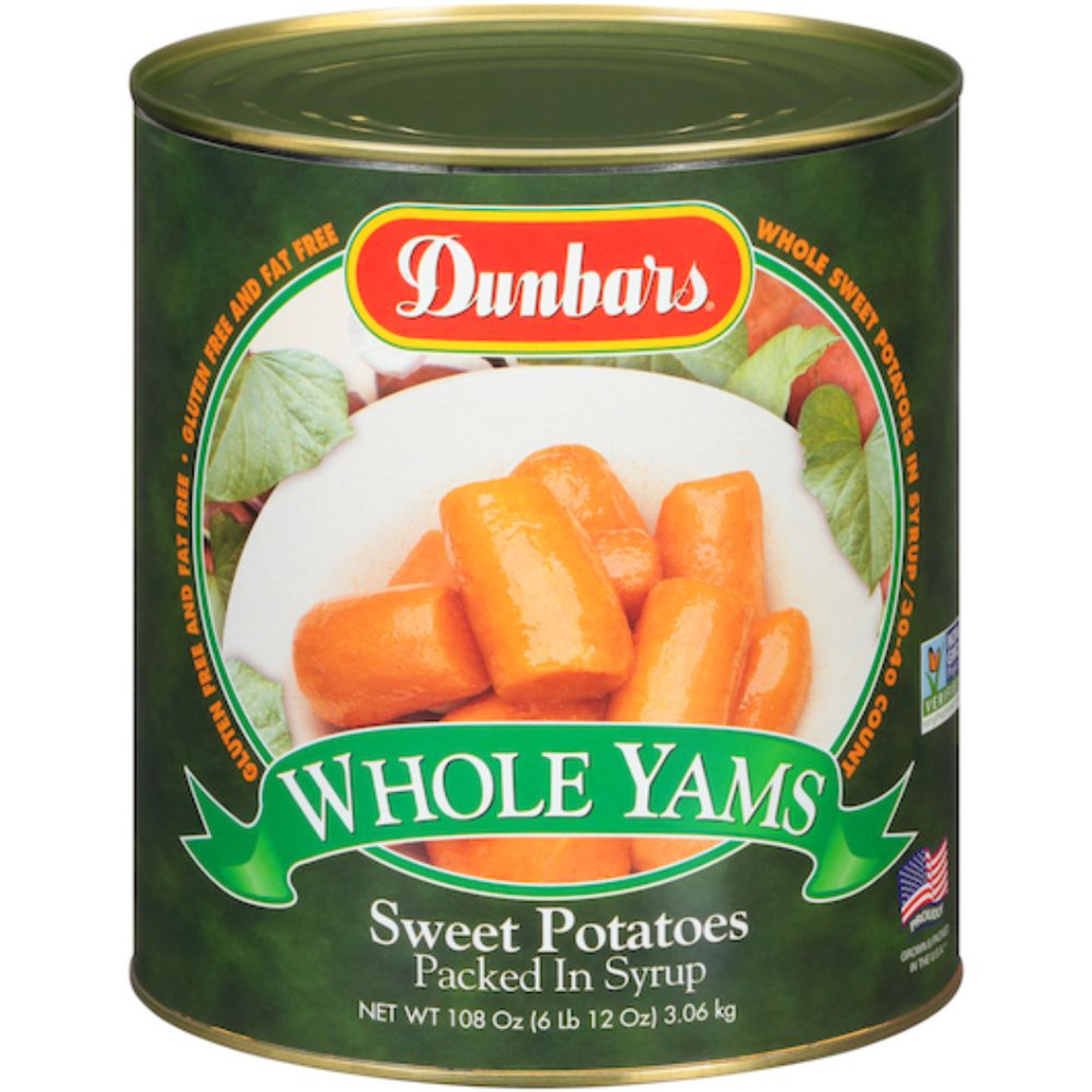 Dunbar Potato Sweet Whole 30-40 Count Insets