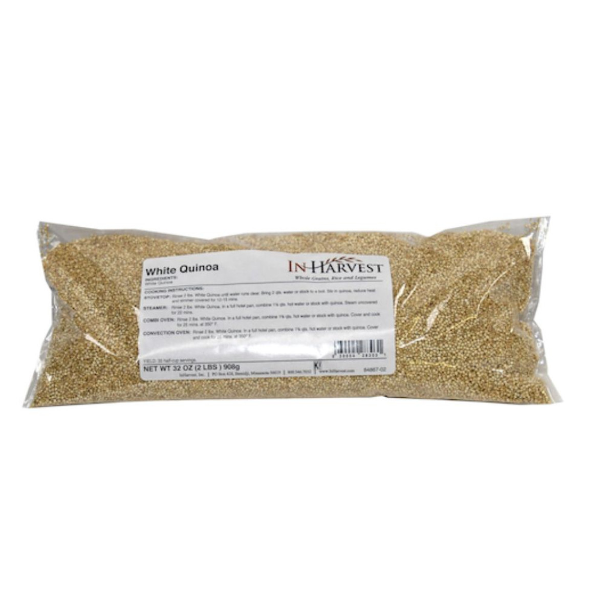 Inharvest Inc White Quinoa, 2 Pounds