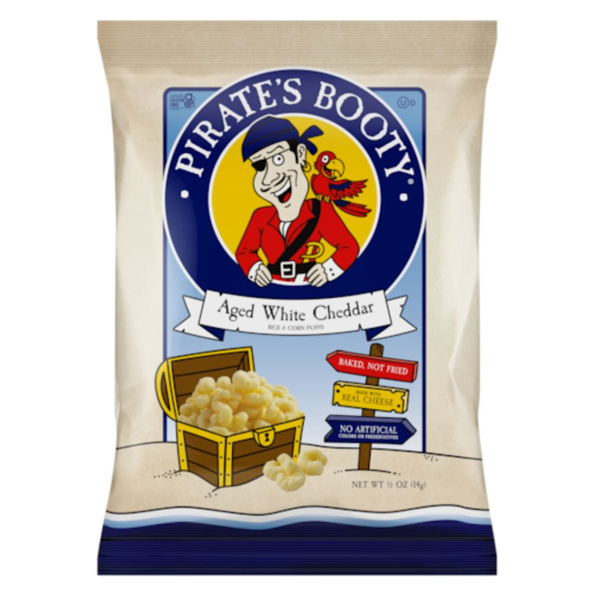 Pirate's Booty Aged White Cheddar Cheese Puffs