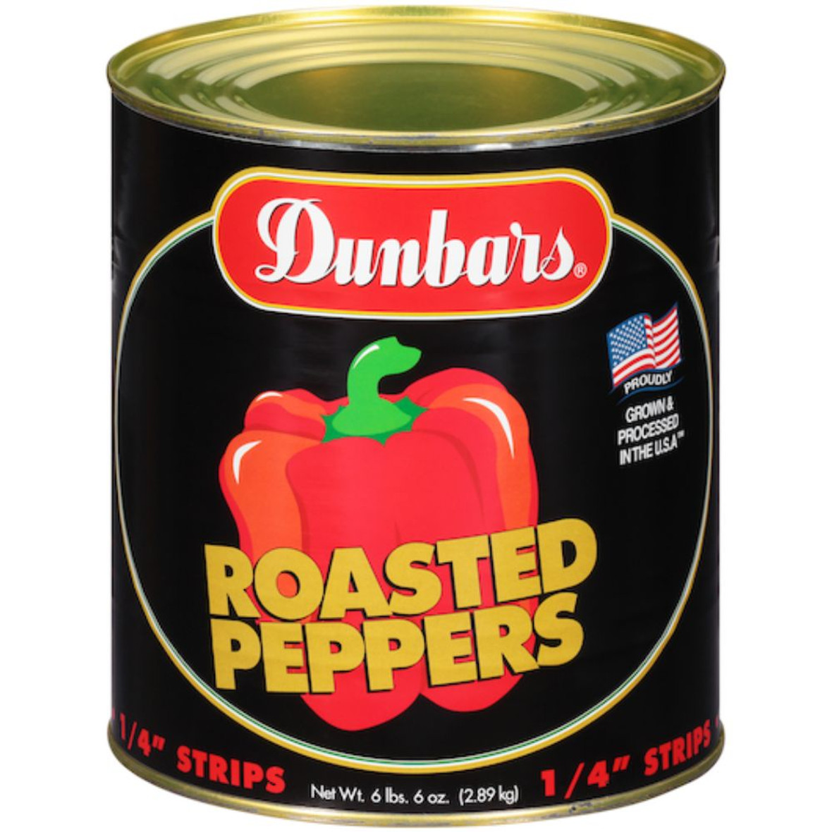 Dunbar Pepper Strip Fire Roasted Red