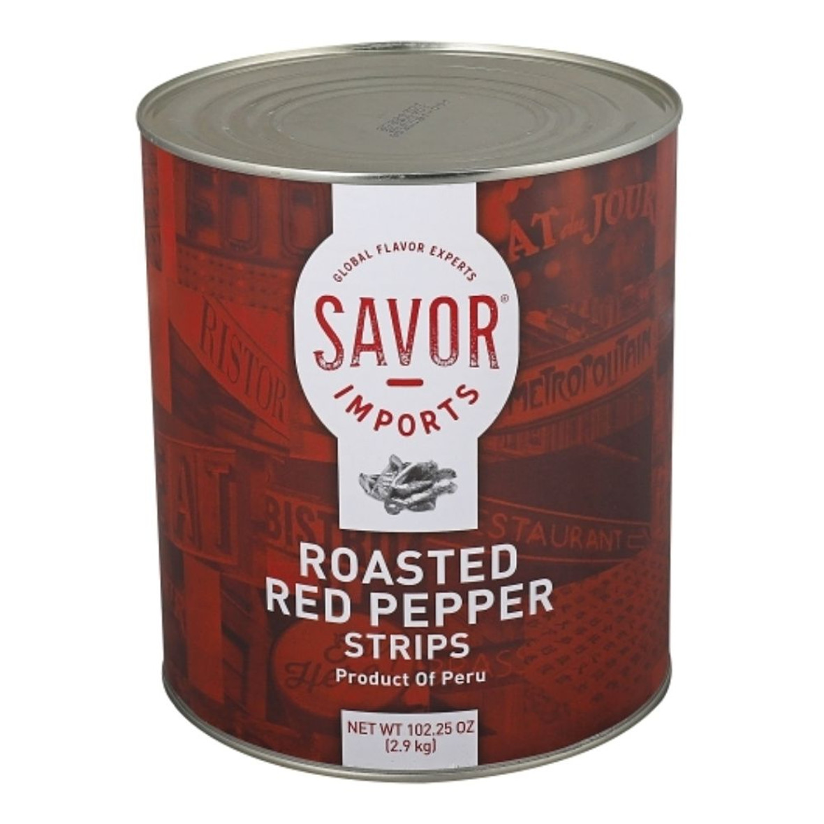 Savor Imports Roasted Red Pepper Strips