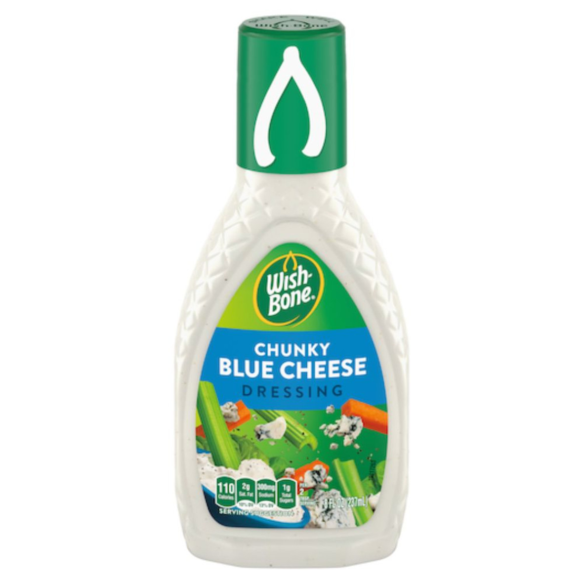 Wish-Bone Blue Cheese Dressing Bottle