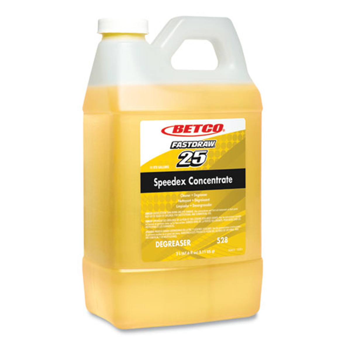Speedex Fastdraw 25 Concentrate Heavy-duty Degreaser, Lemon Scent, 67.6 Oz Bottle, 4/carton Speedex Fastdraw 25 Concentrate Heavy-duty Degreaser, Lemon Scent, 67.6 Oz Bottle, 4/carton