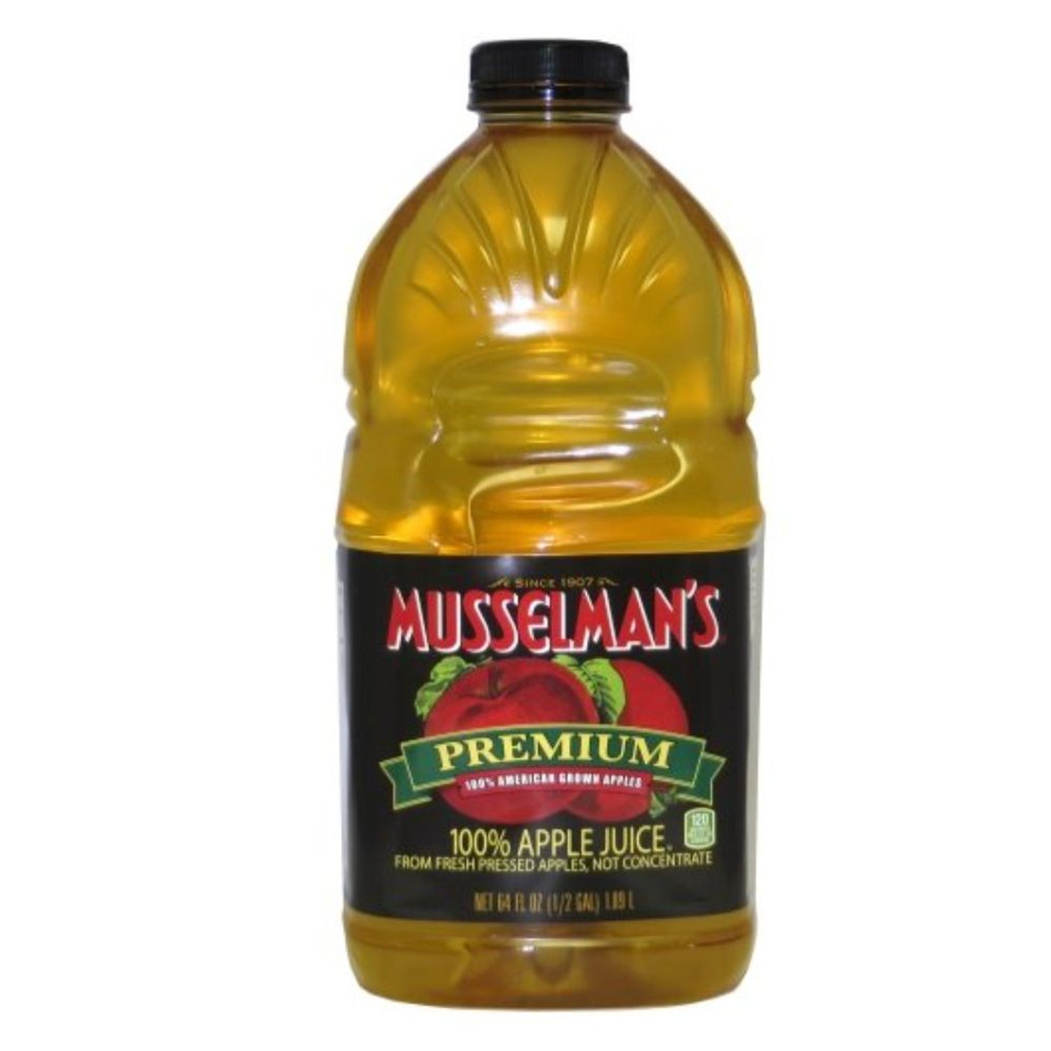 Musselman's Premium 100% Apple Juice From Fresh-Pressed Apples
