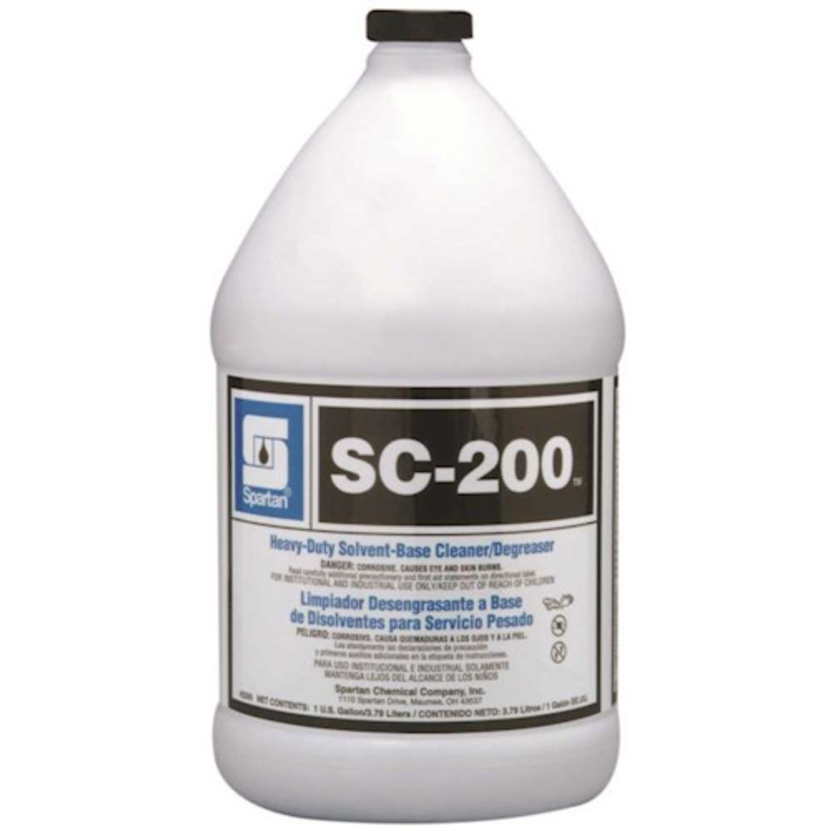Spartan SC-200 Heavy Duty Solvent Base Industrial Degreaser, Cleaner