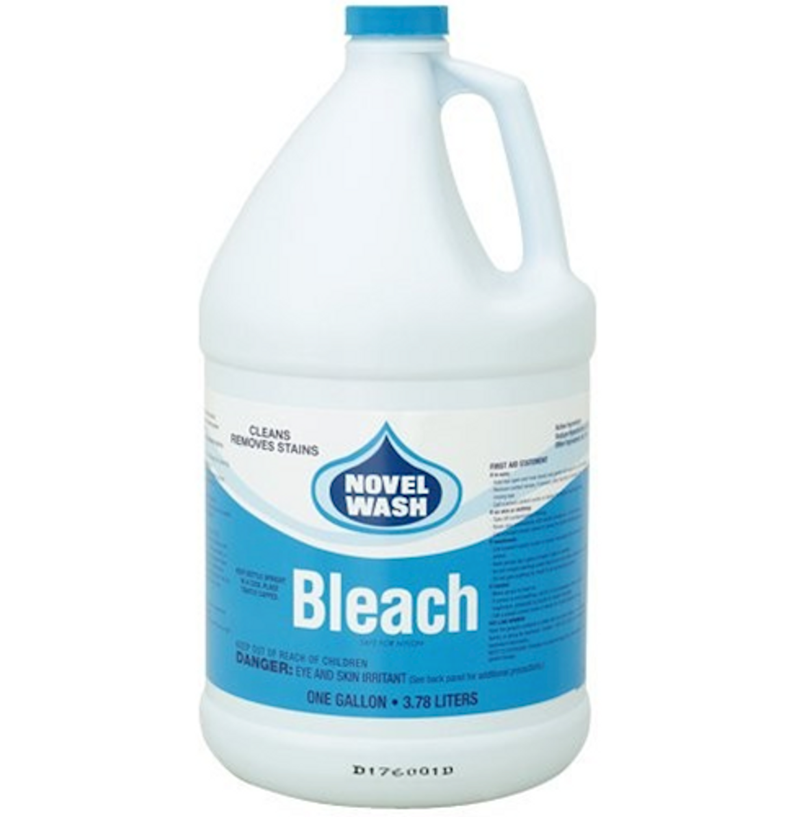 Bunzl Novel Wash Bleach, Stain Remover, 1 Gallon, 6 Per Case