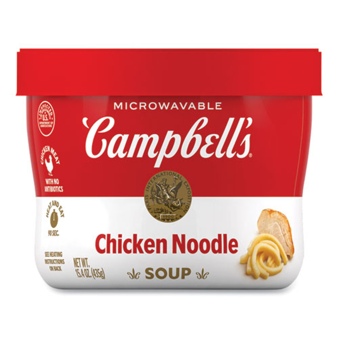 Campbell's Chicken Noodle, 15.4 Oz Bowl, 8/carton