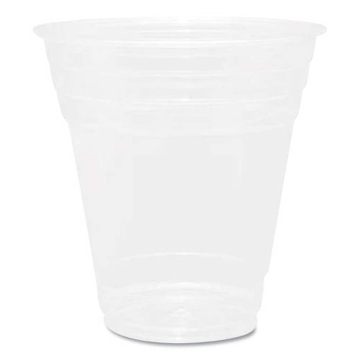 Karat PET Plastic Cups, 98 Mm Rim Diameter, 12 Oz, Clear, 1,000/carton
