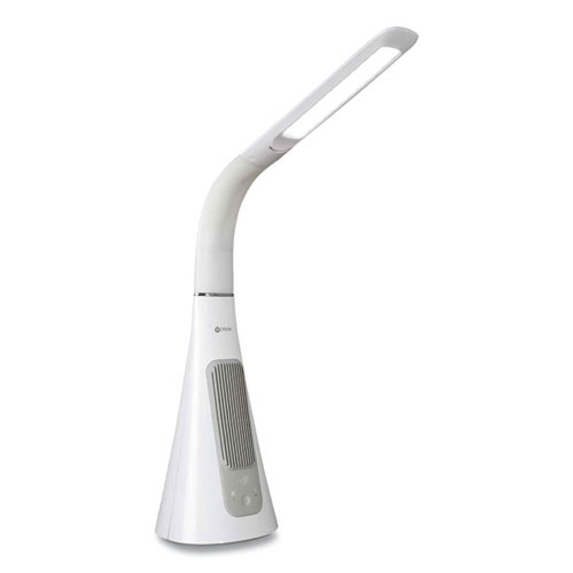 OttLite Wellness Series SanitizingPro LED Desk Lamp And UV Air Purifier, 15" To 25" High, White