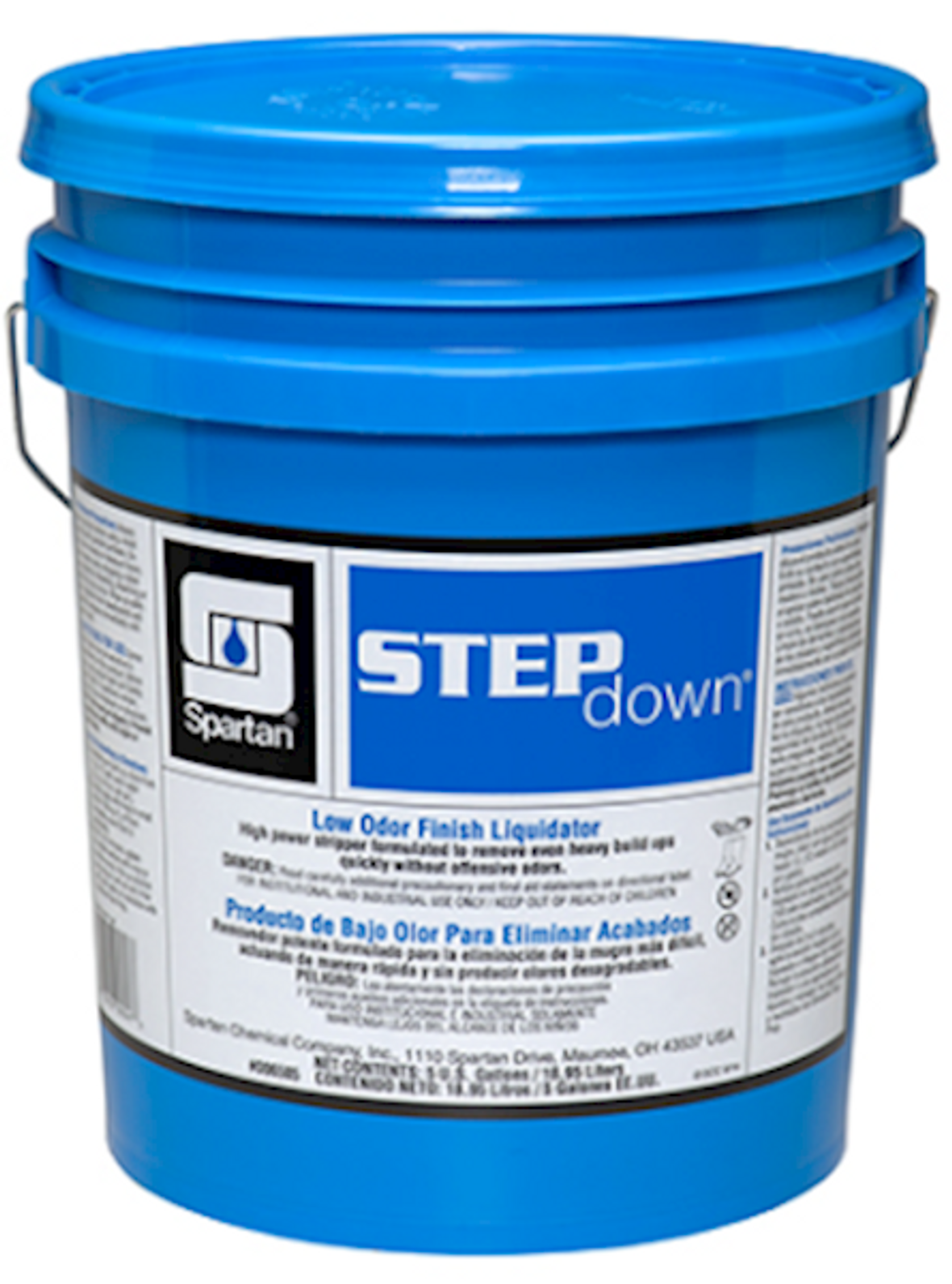 Spartan Step Down Low Odor Finish Liquidator Wax Stripper 5 Gallon Pail