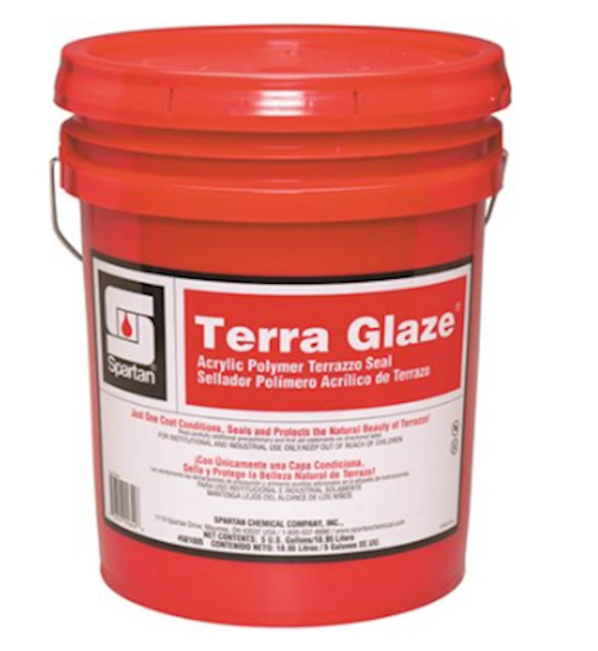 Spartan Terra Glaze Floor Sealer, 5 Gallon Pail