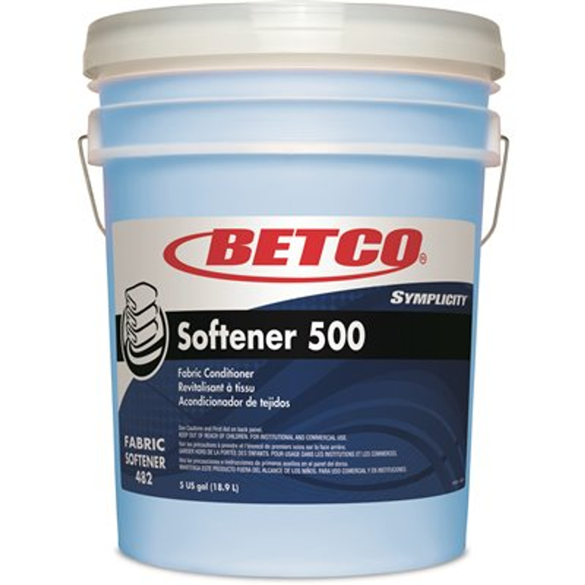 Betco Symplicity Softener Fabric Softener, 5 Gallon Pail