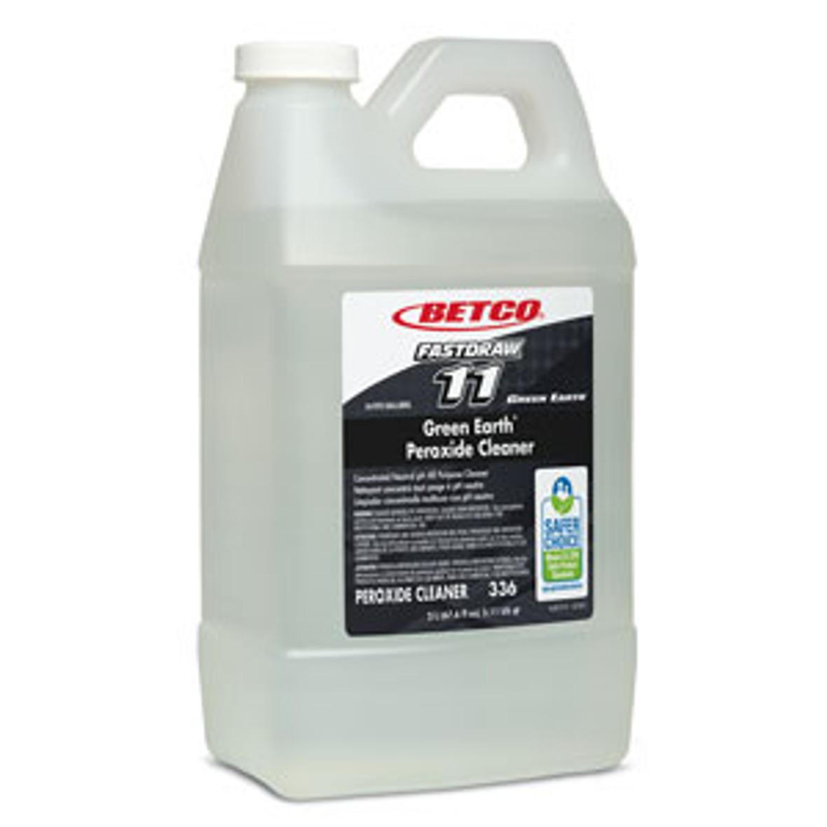Betco Green Earth Peroxide Cleaner Fresh Mint Scent, 2 Liters, 2 Per Case