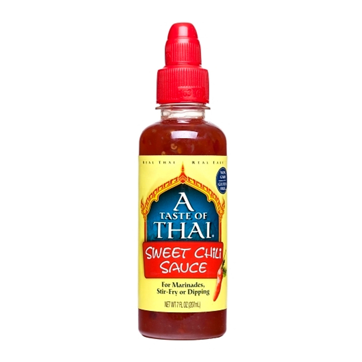 A Taste of Thai Sweet Red Chili Sauce, 7 Fluid Ounce, 12 Per Case