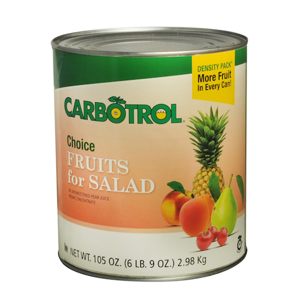 Carbotrol Fruit Salad, 105 Ounces, 6 Per Case