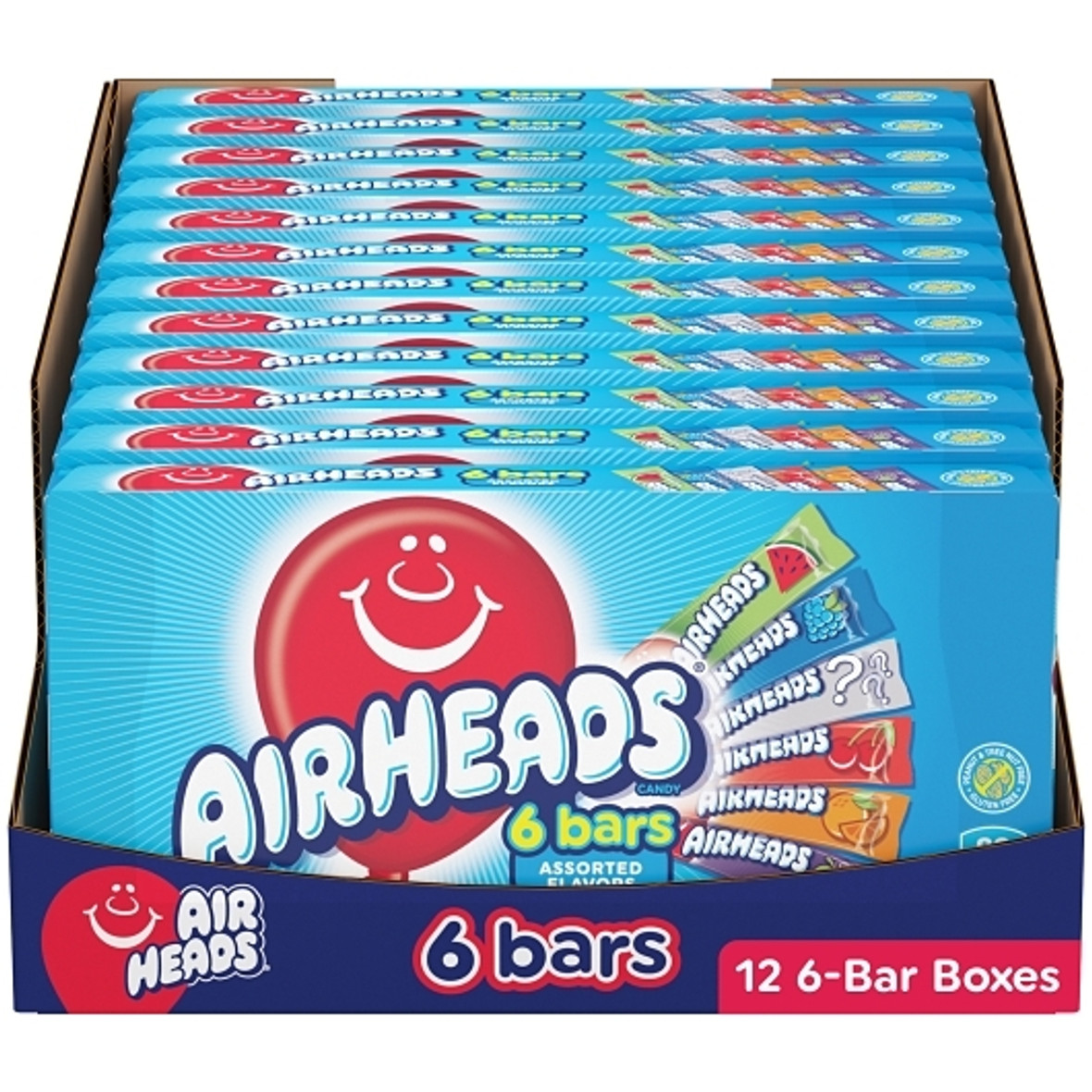 Airheads Theater Box Shipper, 3.3 Ounces, 12 Per Case