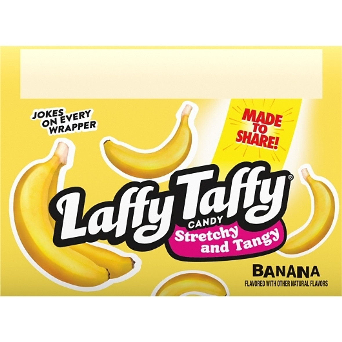 Laffy Taffy Banana United States Taffy, 1.5 Ounce, 24 Per Box, 12 Per Case