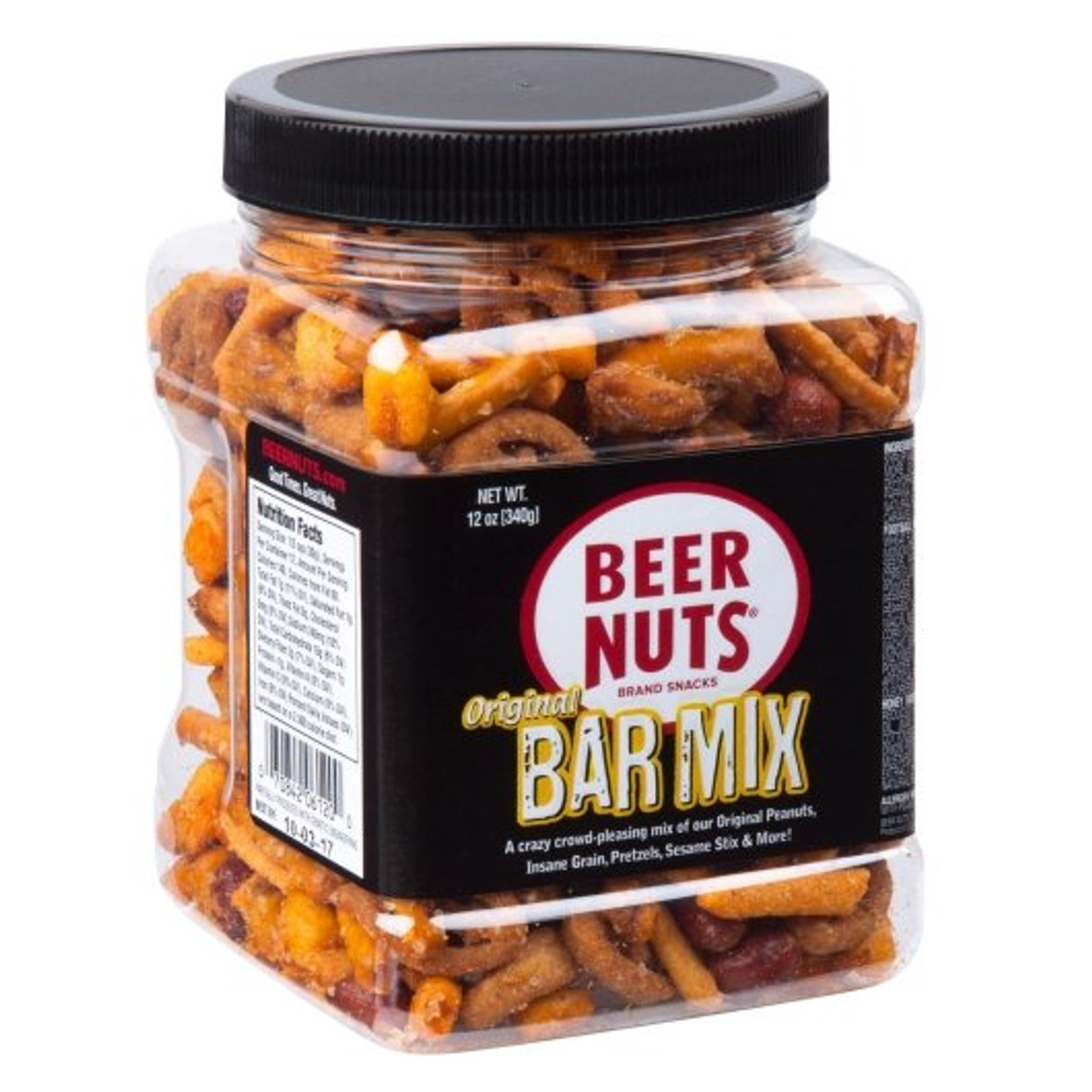 Beer Nuts Original Bar Mix, 12 Ounces, 6 Per Case