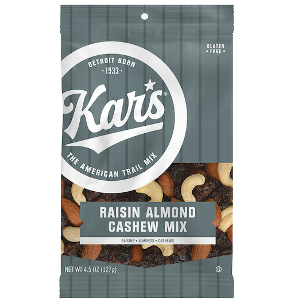 Second Nature Rasin Almond Cashew 4.5 Oz, 4.5 Ounces, 12 Per Case