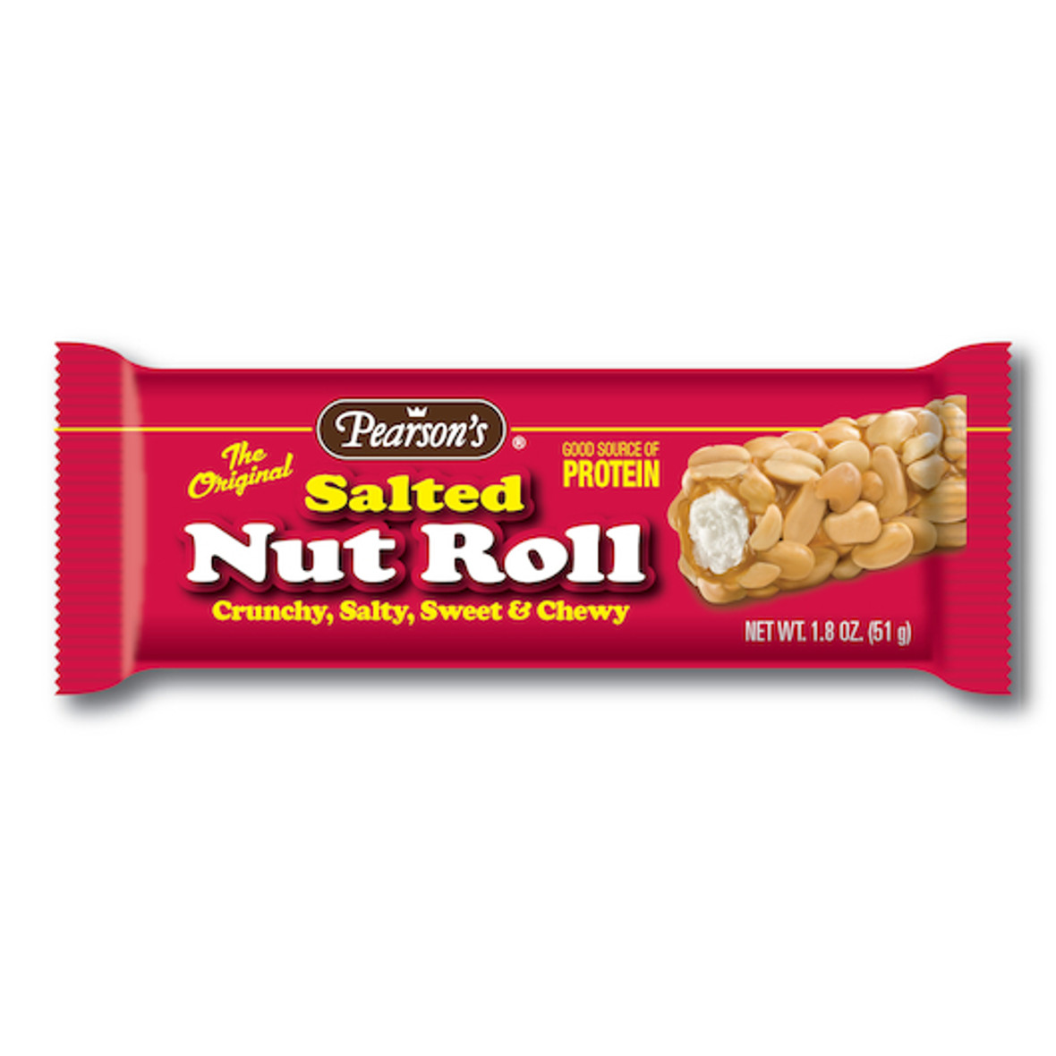 Pearsons Salted Nut Roll, 24 Per Box, 12 Per Case