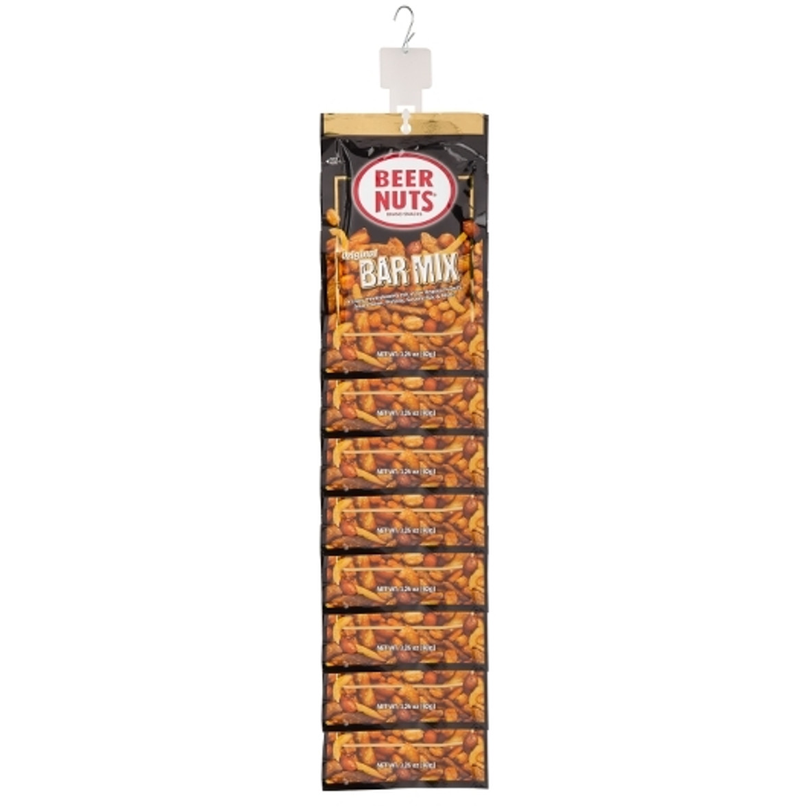 Beer Nuts Value Pack Original Bar Mix Clip Strip, 48 Count