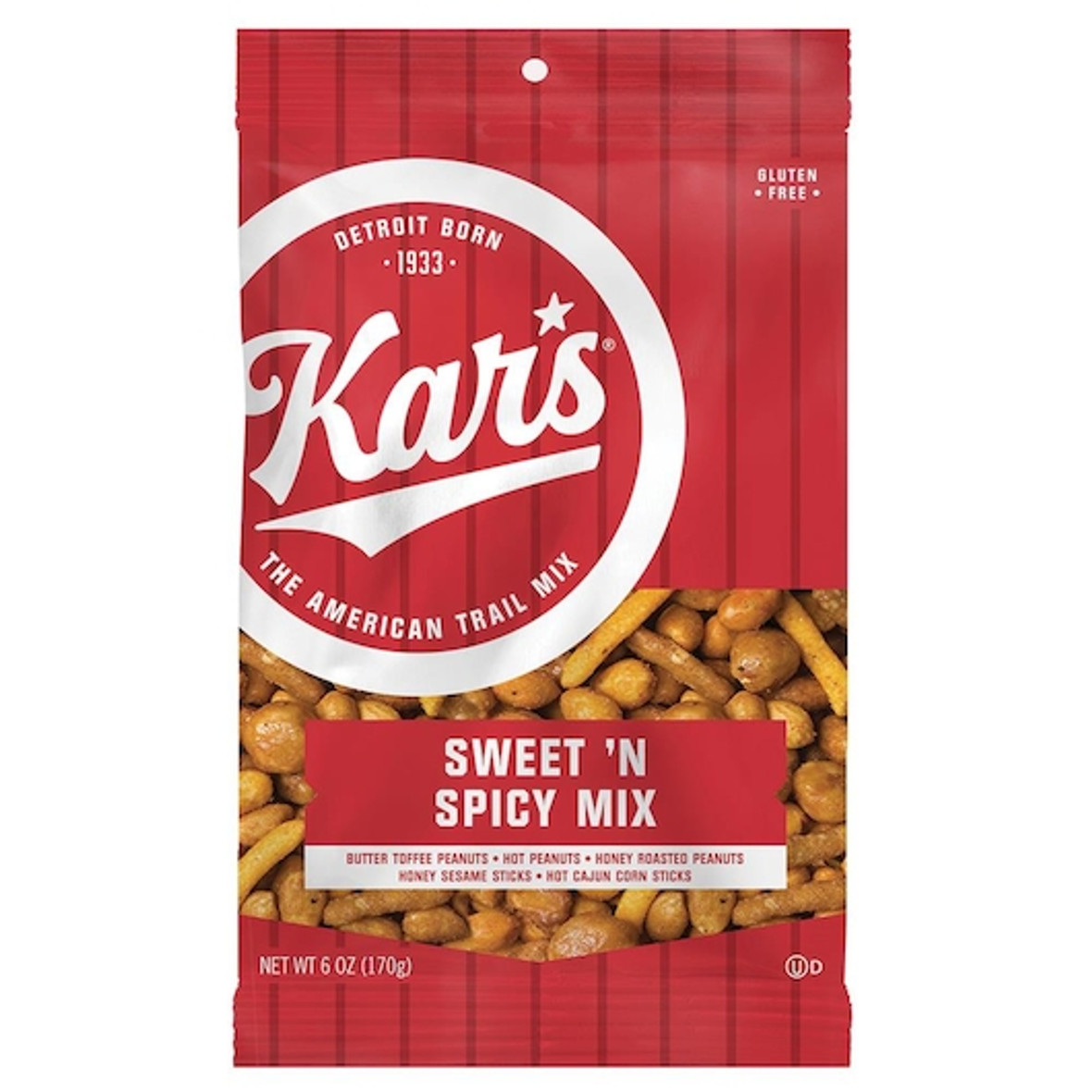 Kar s Nuts Sweet & Spicy, 6 Ounces, 12 per case