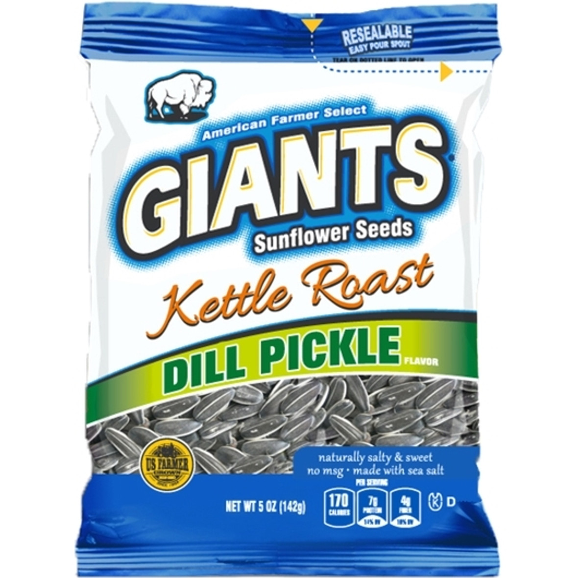 Giants Kettle Dill Pickle Seeds, 5 Ounces, 12 Per Case