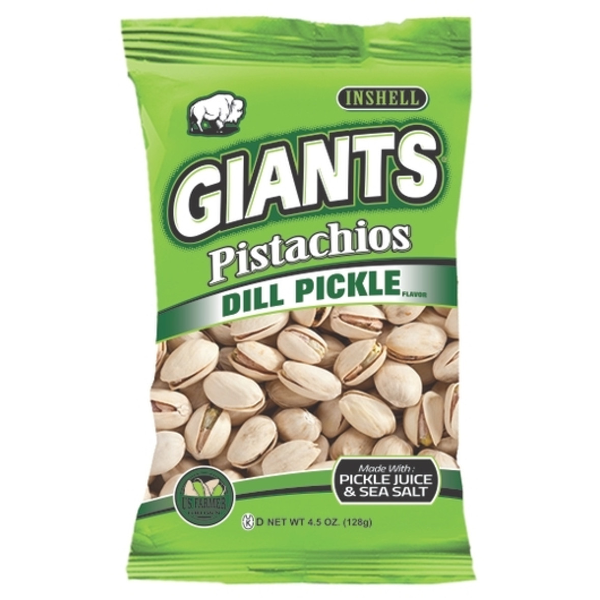 Giants Pistachios Dill Pickle, 4.5 Ounces, 8 Per Case