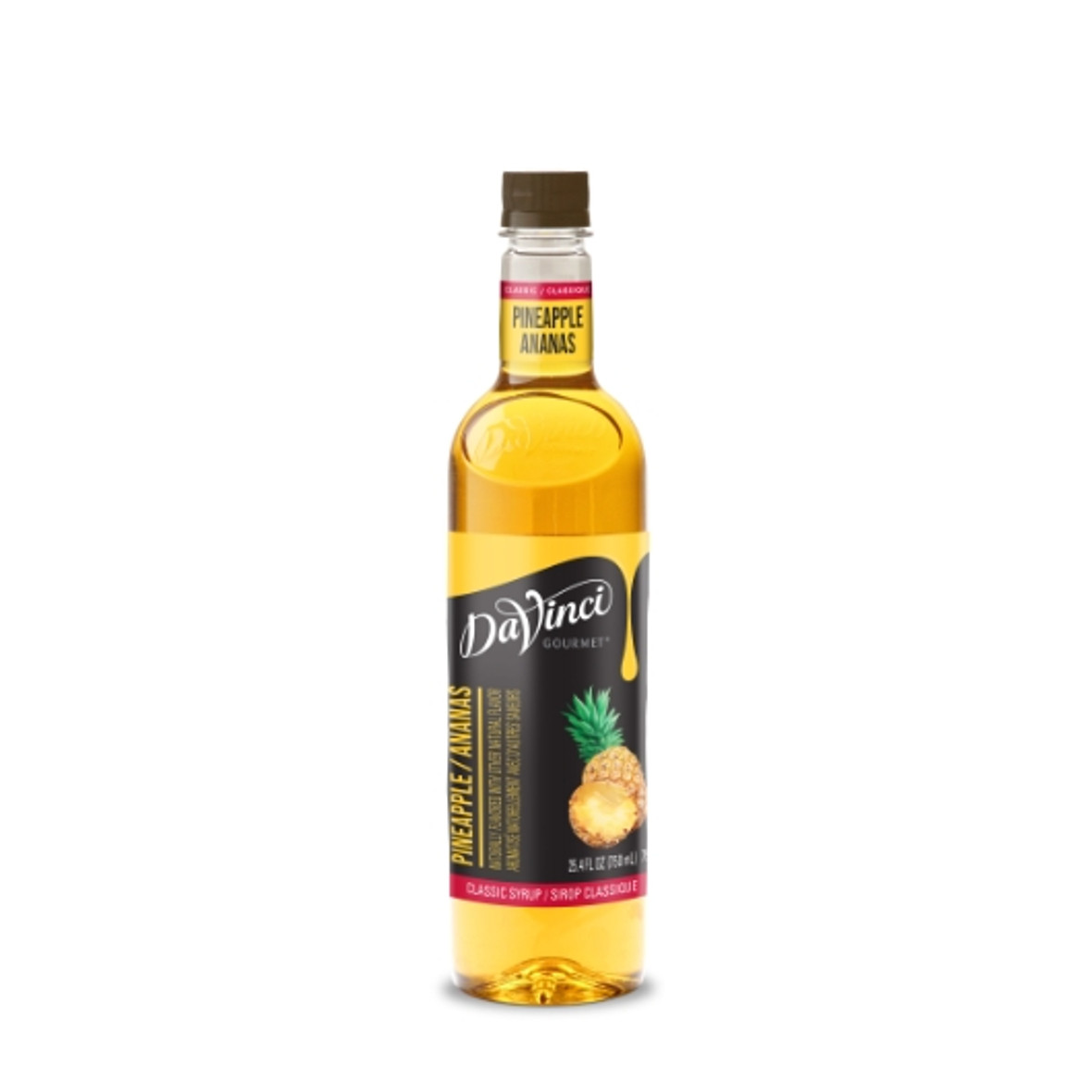 Davinci Gourmet Pineapple Syrup, 750 Milliliter, 4 Per Case