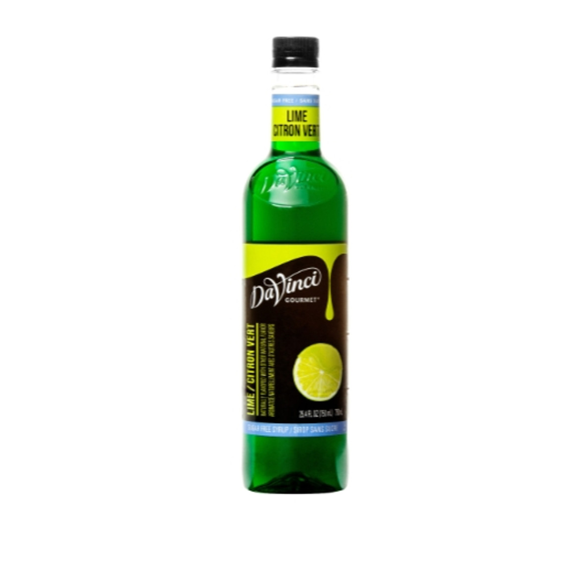 Davinci Gourmet Gourmet Sugar Free Lime Syrup, 750 Milliliter, 4 Per Case