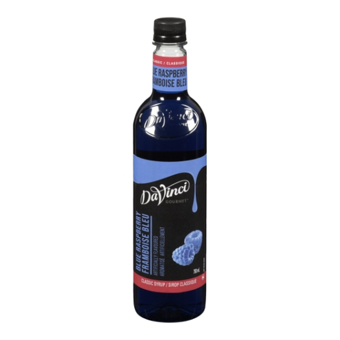 Davinci Gourmet Syrup Blue Raspberry Syrup, 750 Milliliter, 4 Per Case