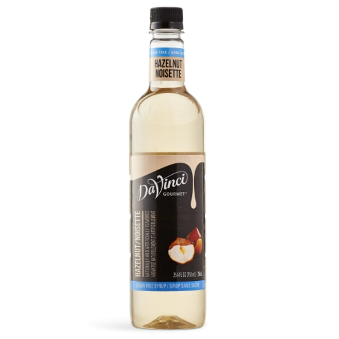 Davinci Gourmet Sugar Free Hazelnut Syrup, 750 Milliliter, 4 Per Case