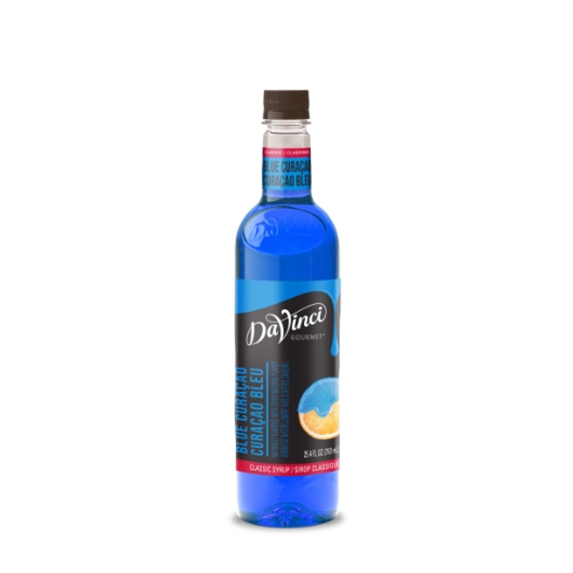Davinci Gourmet Syrup Blue Curacao, 750 Milliliter, 4 Per Case