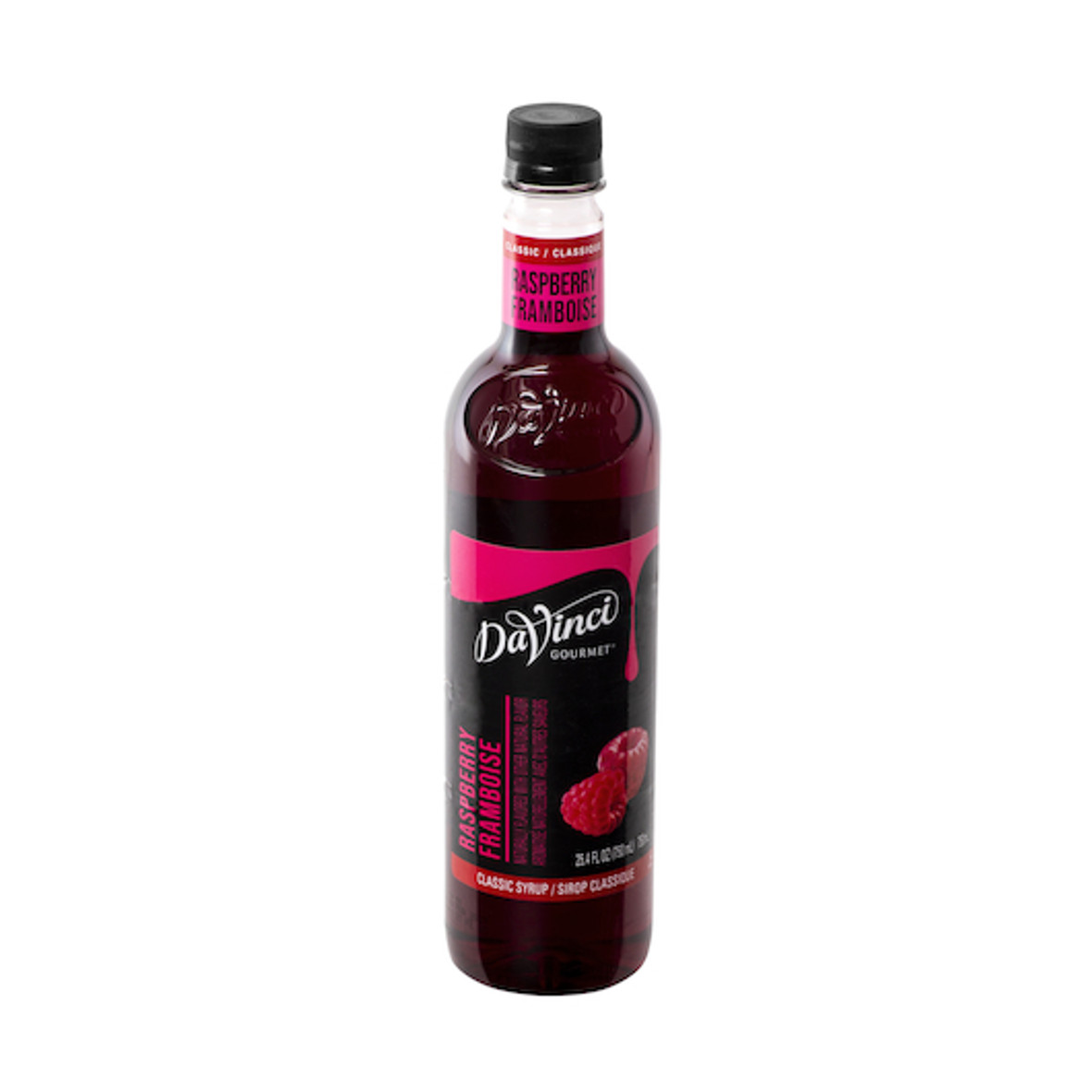 Davinci Gourmet Syrup Raspberry Flavored, 750 Milliliter, 4 Per Case