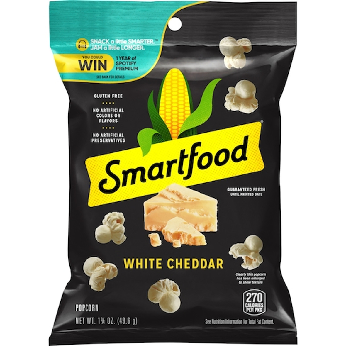 Smartfood White Cheddar Popcorn, 1.75 Ounce, 24 Per Case
