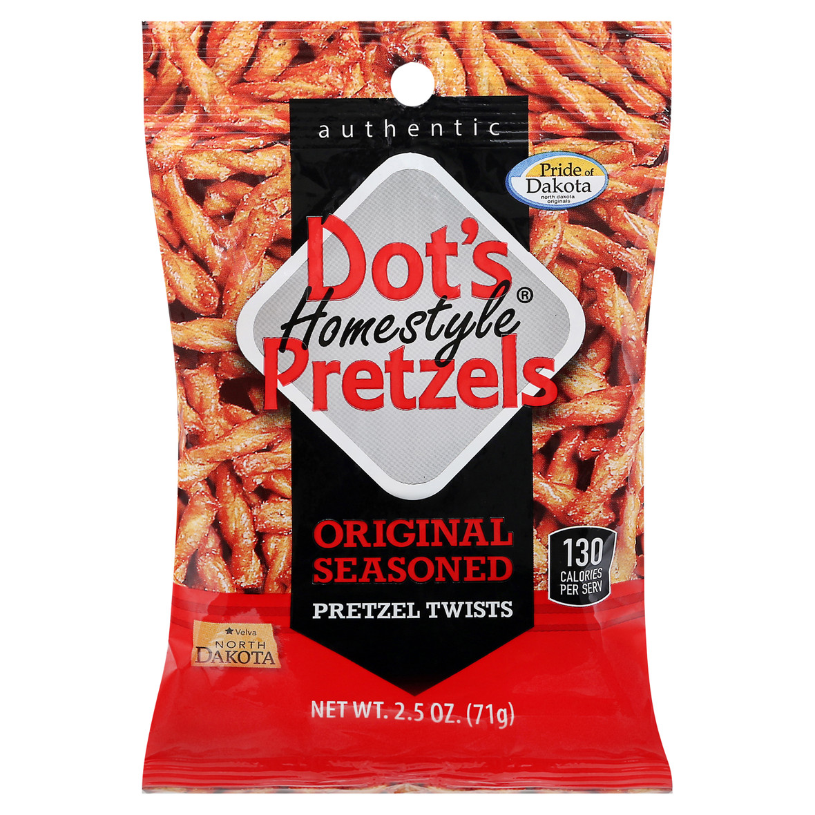 Dot s Pretzels Original, 2.5 Ounce, 12 Per Case