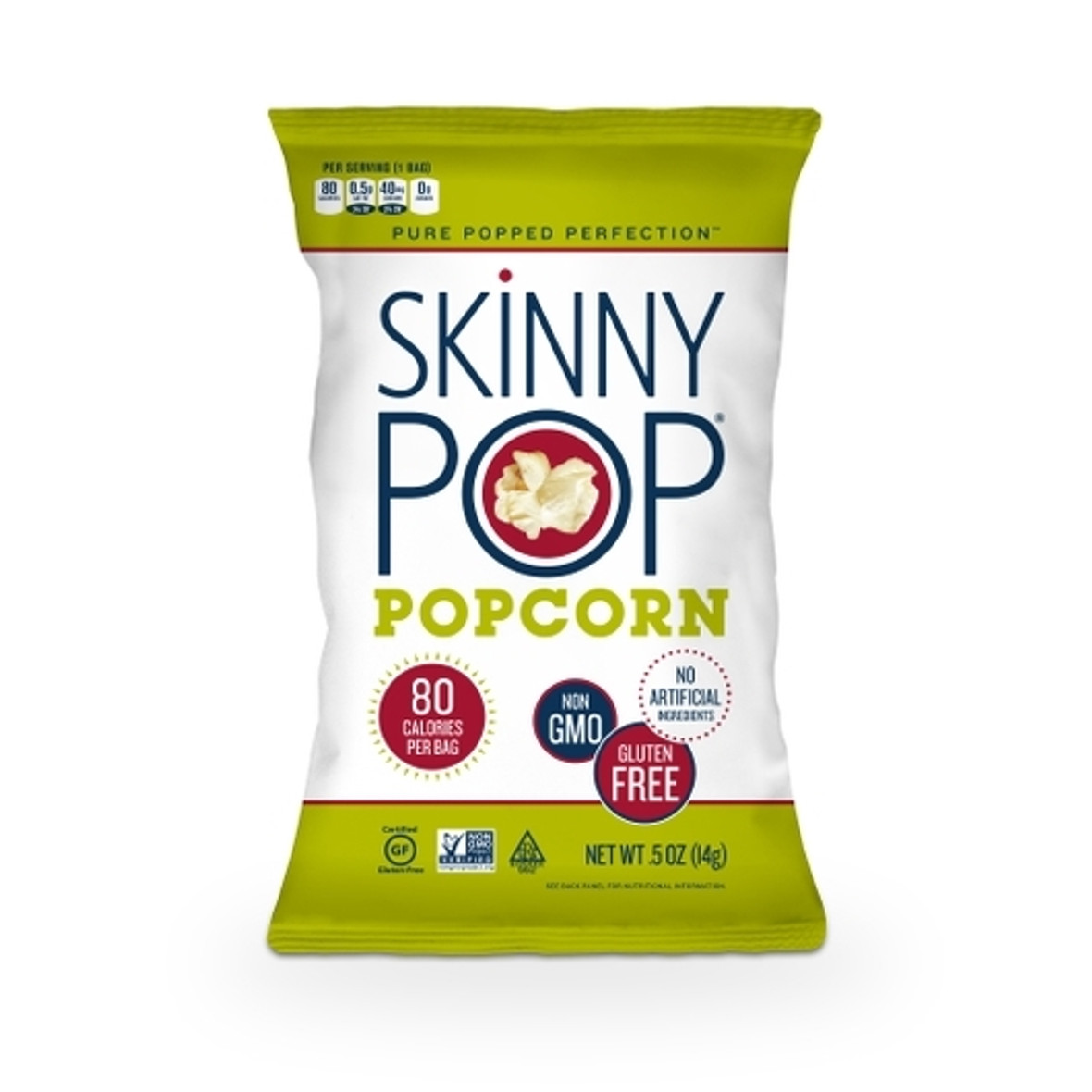Skinnypop Popcorn Variety Pack Cheddar And Original, 42 Count, 1 Per Case